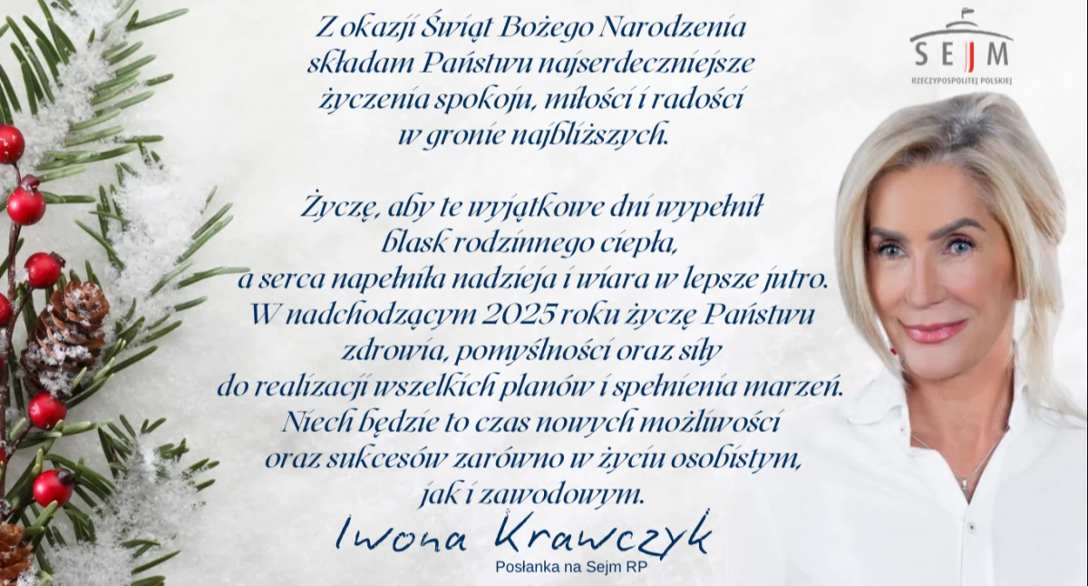 Życzenia - Iwona Krawczyk