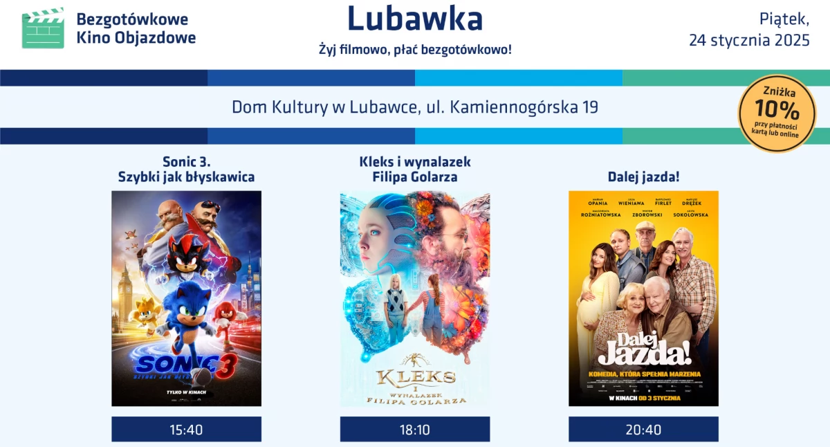 Bezgotówkowe Kino Objazdowe