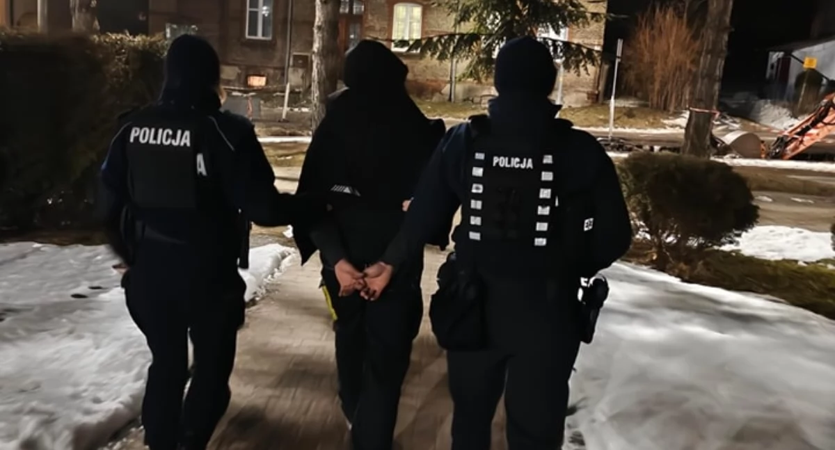 Policjanci zwrócili uwagę na jego nerwowość
