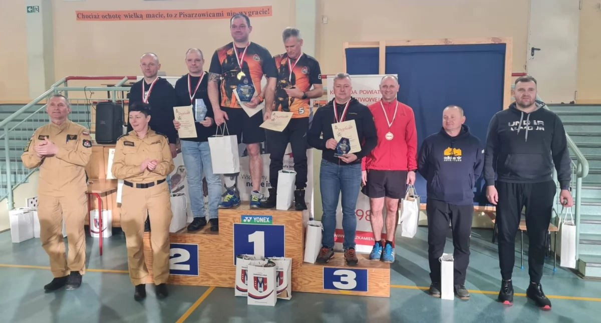 Strażackie mistrzostwa w badmintonie
