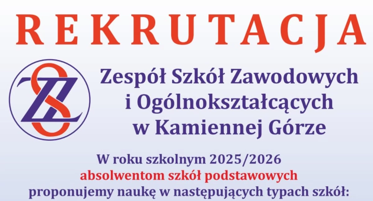 Rekrutacja do ZSZiO w Kamiennej Górze