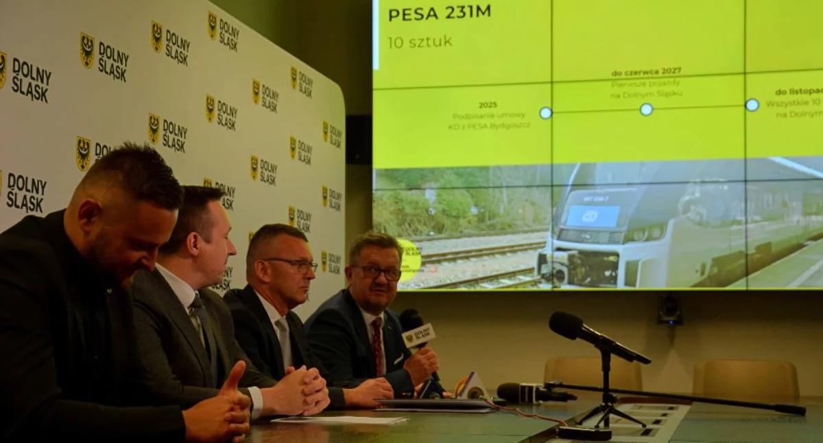 Nowe pociągi dla Dolnoślązaków