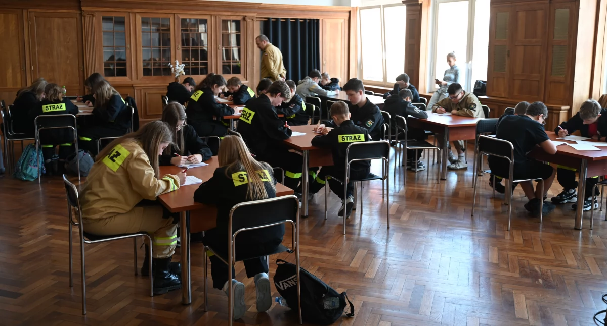 Konkurs strażackiej wiedzy w Kamiennej Górze