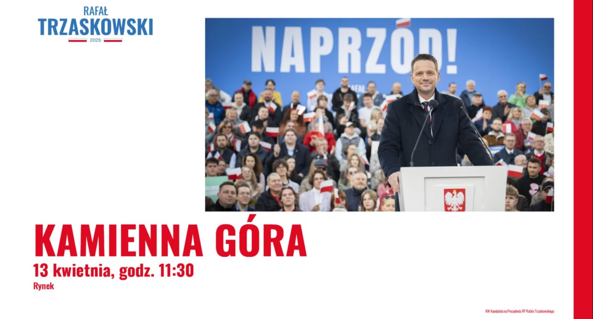 Zmiana terminu spotkania z kandydatem na prezydenta