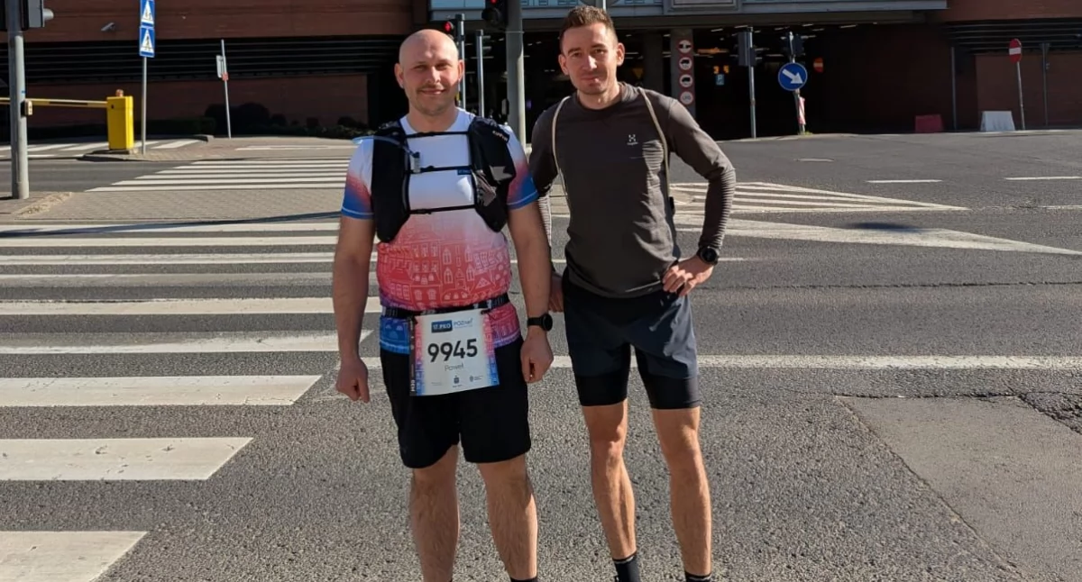 Sukces strażaka w półmaratonie