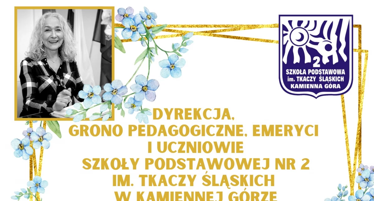 Tablica pamiątkowa w kamiennogórskiej szkole