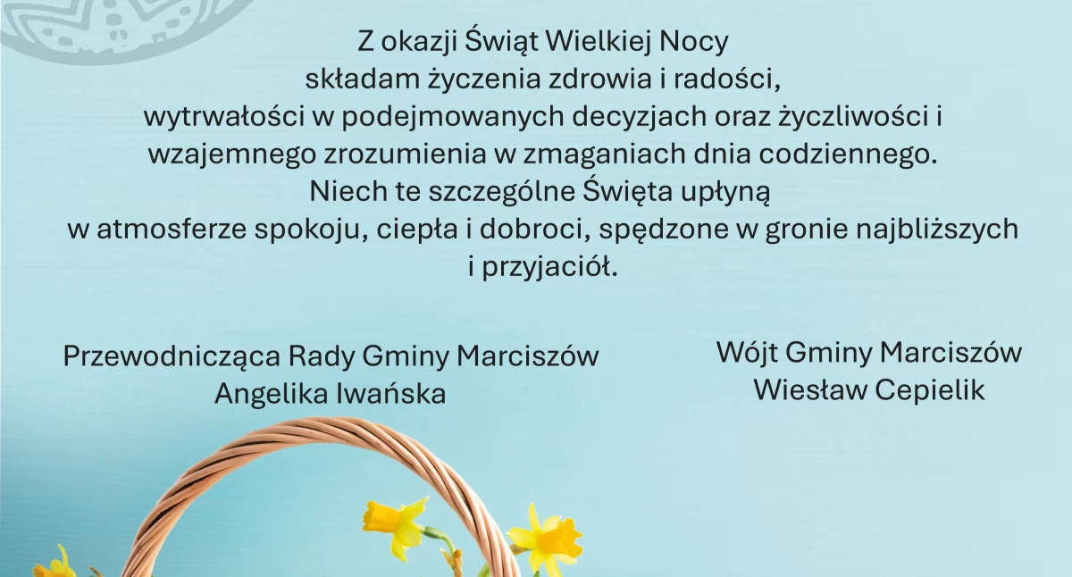 Życzenia - gmina Marciszów