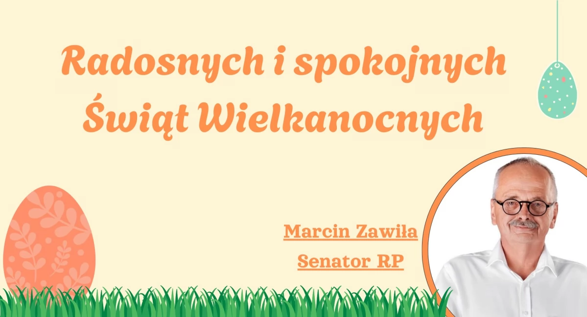 Życzenia Marcin Zawiła - Senator RP