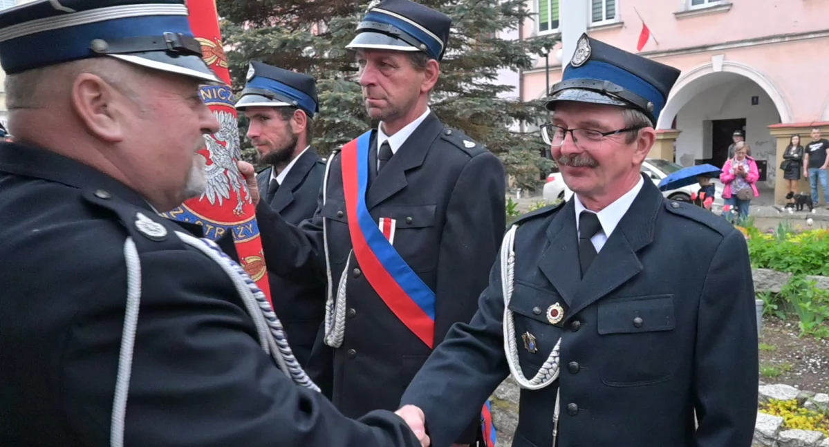 Strażackie święto w deszczu