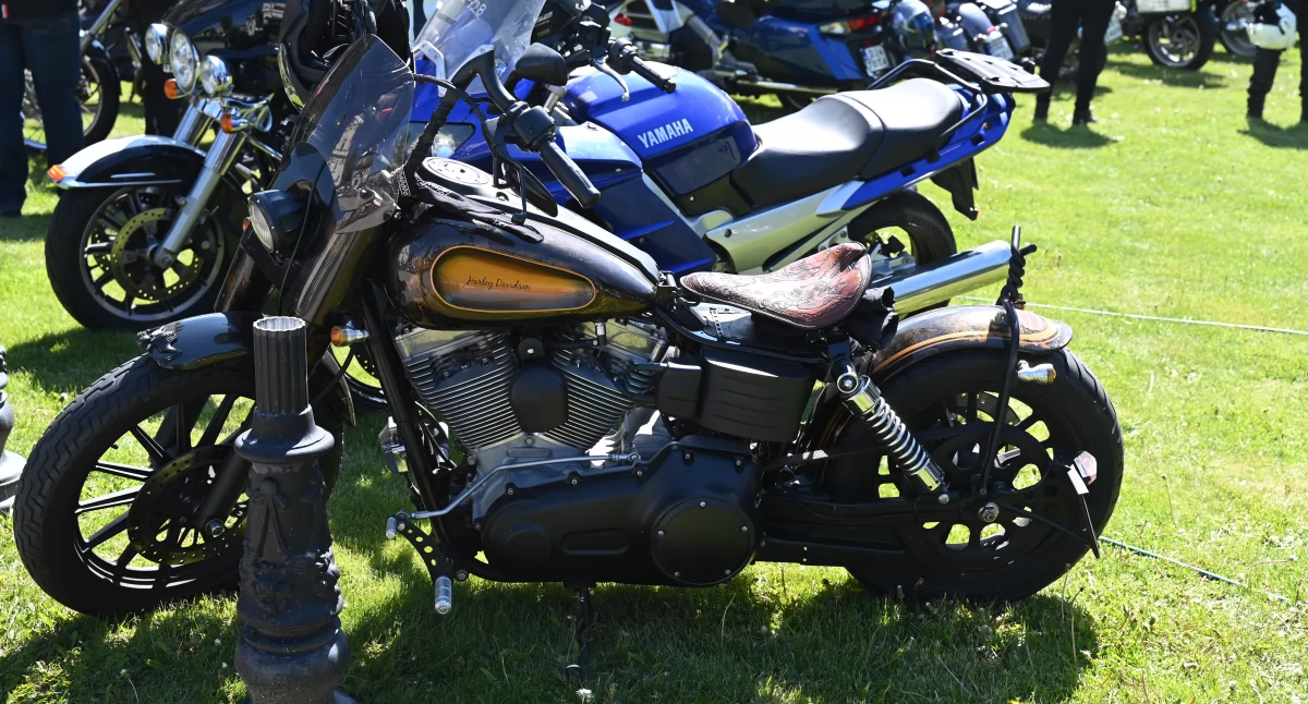 Motocykle w krzeszowskim opactwie
