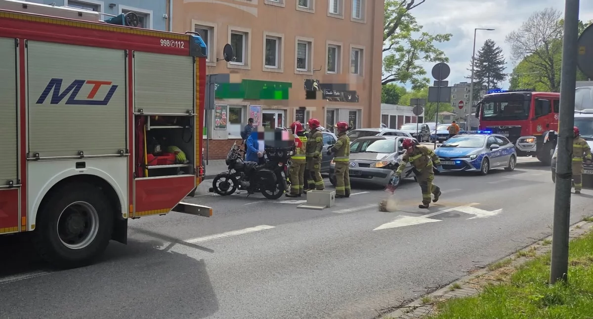 Kolizja w Kamiennej Górze