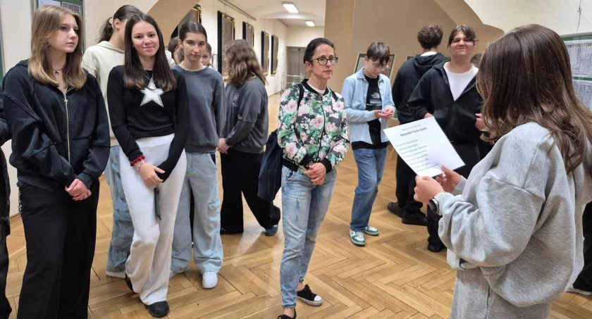 Edukacyjne zwiedzanie wystawy 