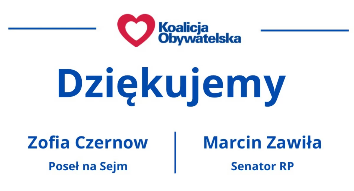 Podziękowanie