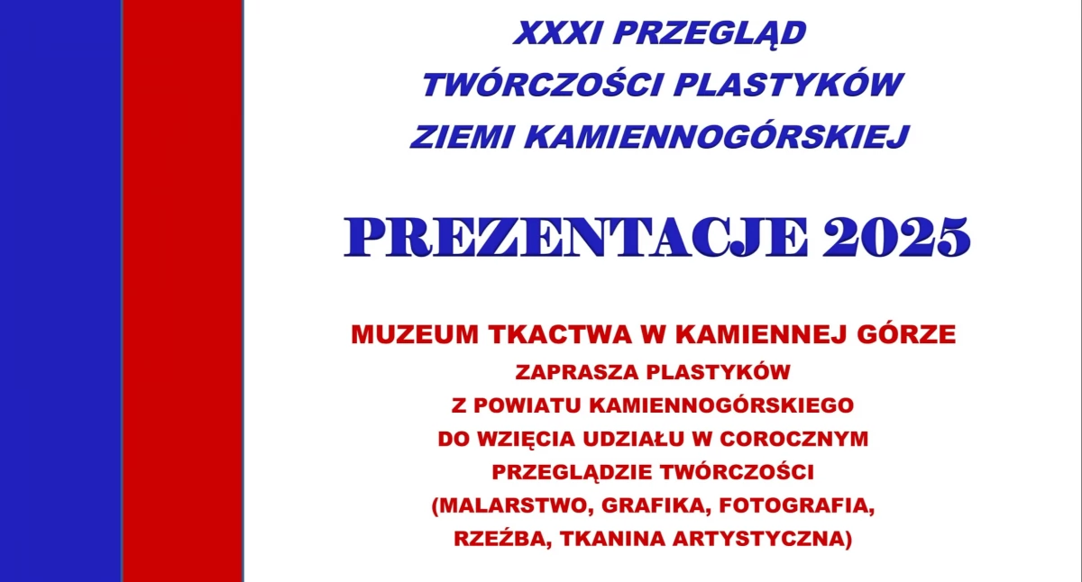 PREZENTACJE 2025 – zgłoś swoje dzieło! 