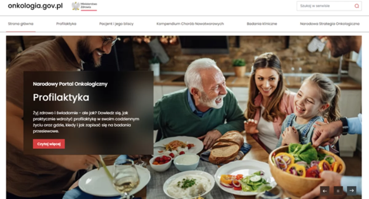 Narodowy Portal Onkologiczny. Nowe źródło rzetelnych informacji dla osób chorych na raka i ich bliskich