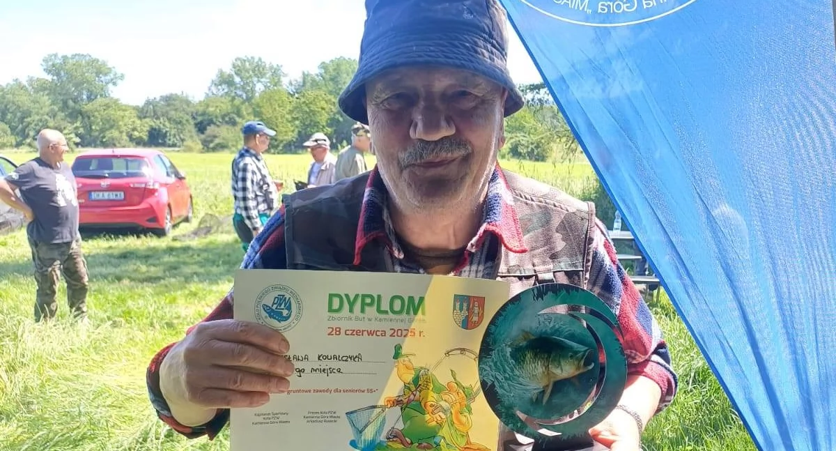 Wędkowali seniorzy