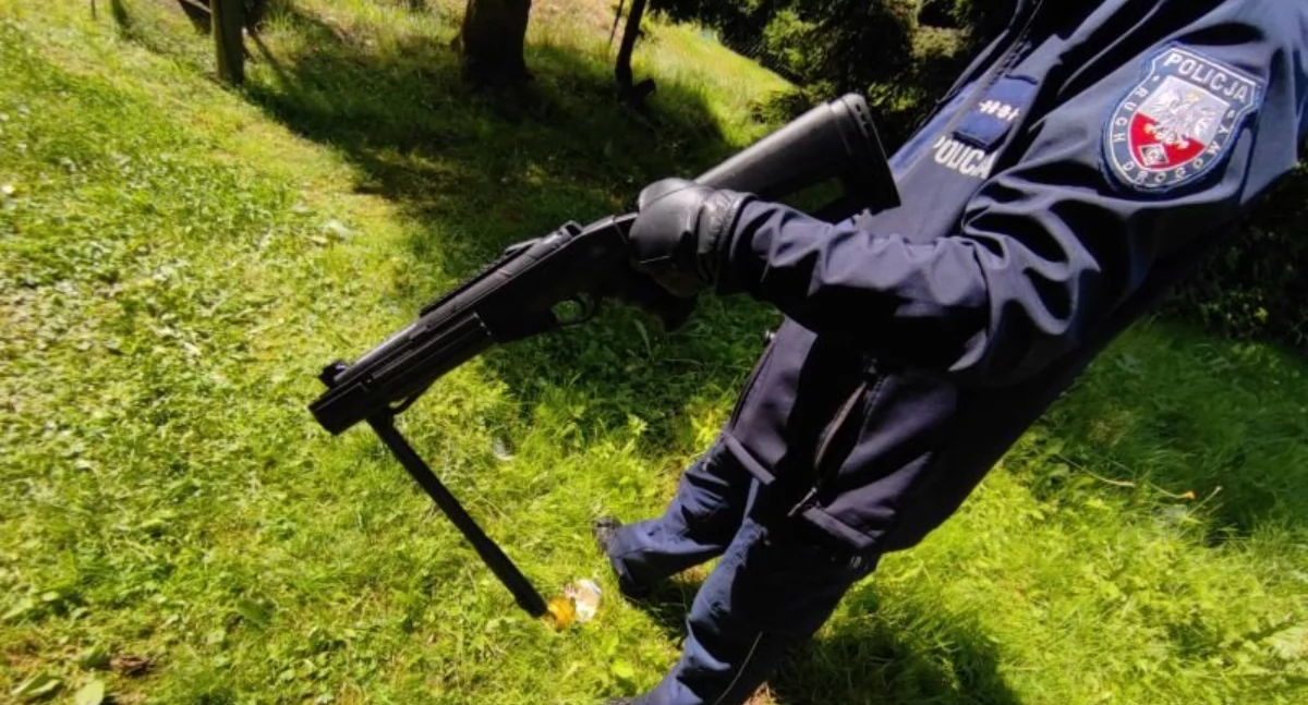 Strzelał do policjantów w Marciszowie