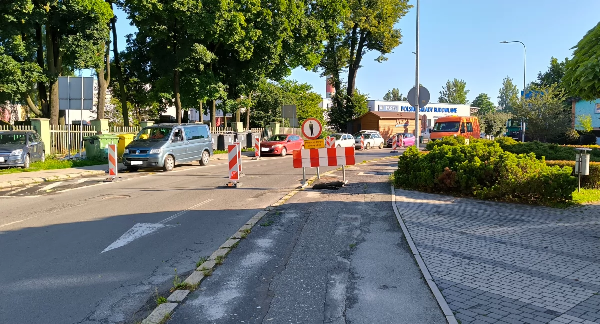 Utrudnienia w centrum Kamiennej Góry