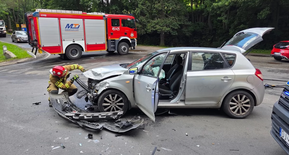 Zderzenie na przełęczy Kowarskiej