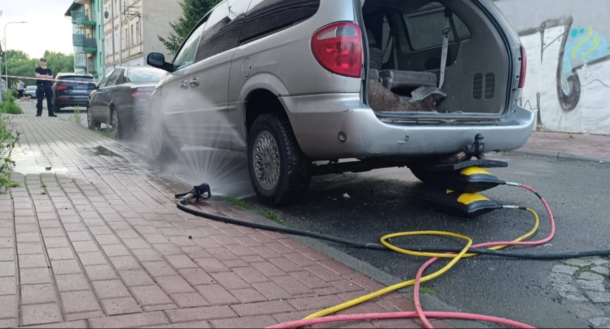 Uciekał gaz