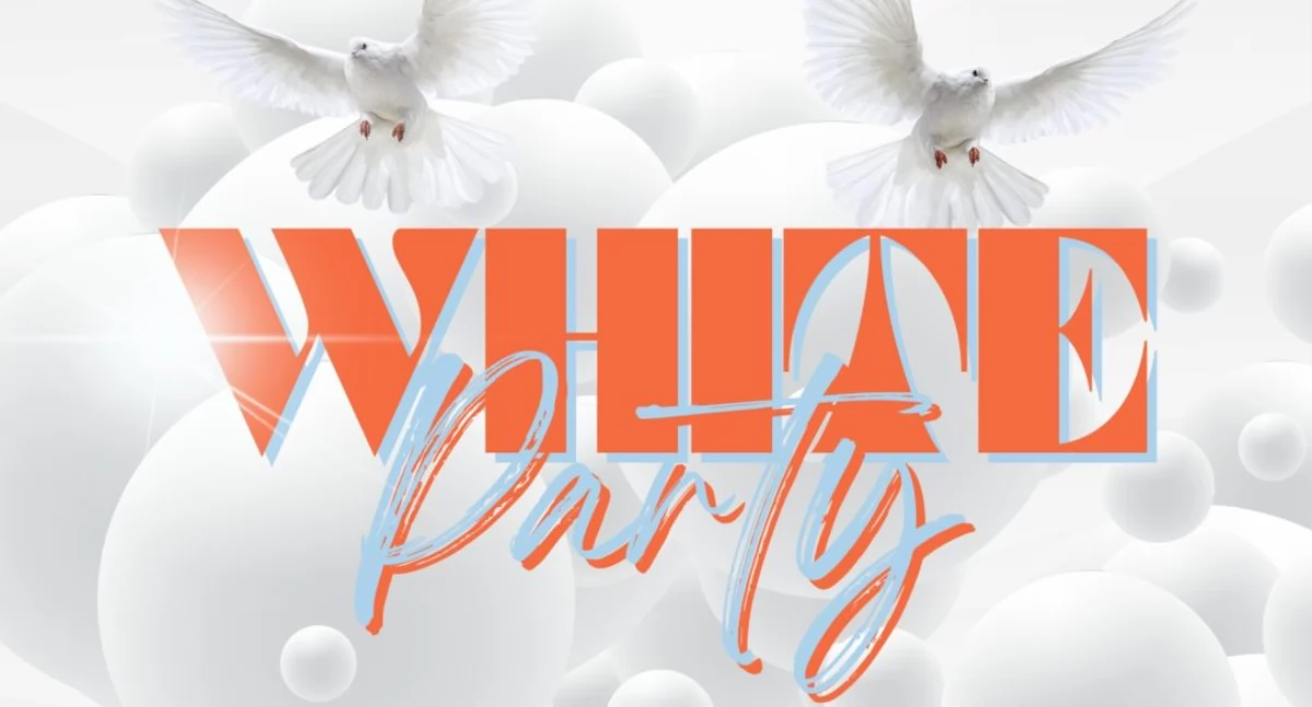 White Party na kamiennogórskim rynku