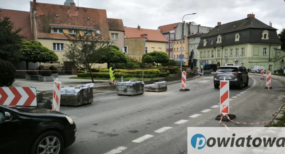 Zmiana utrudnień w centrum Kamiennej Góry