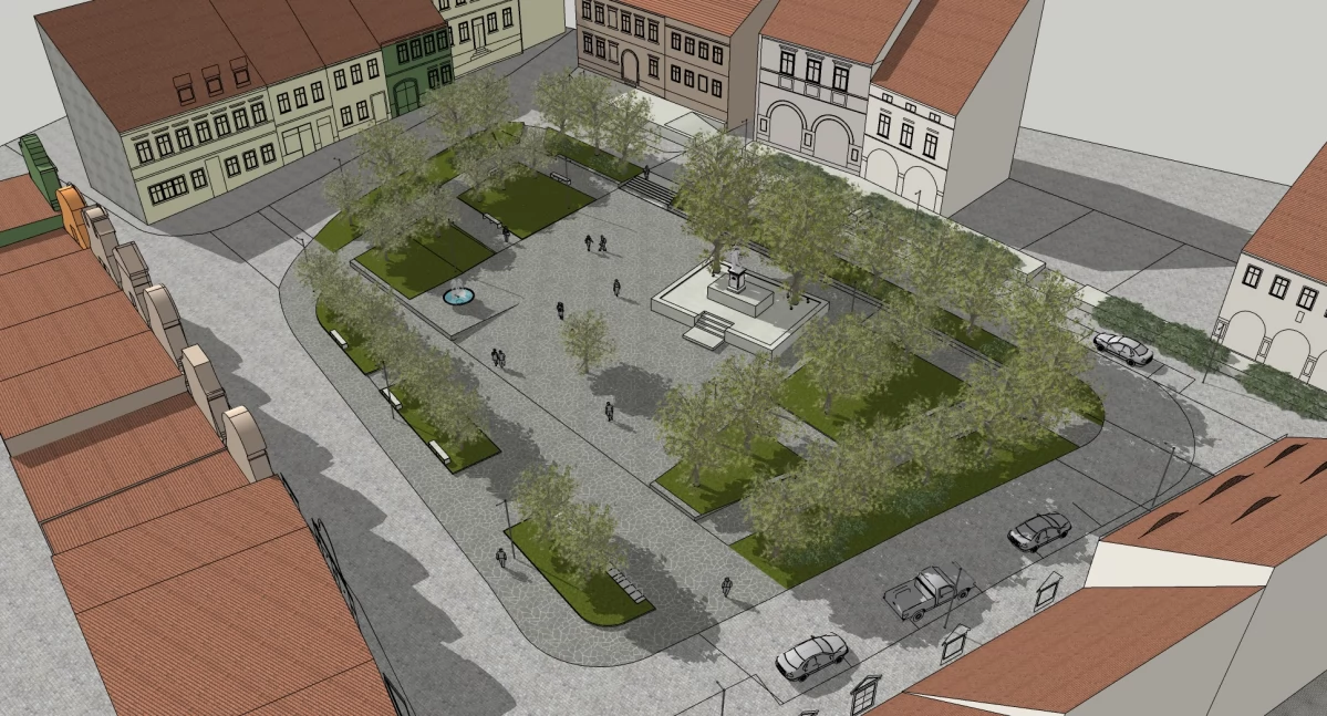 Zabetonują rynek w Chełmsku Śląskim?
