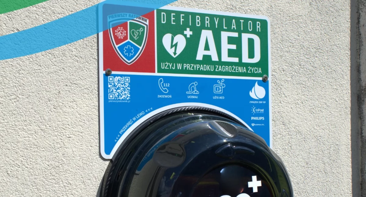 AED może uratować życie – nie bój się działać!