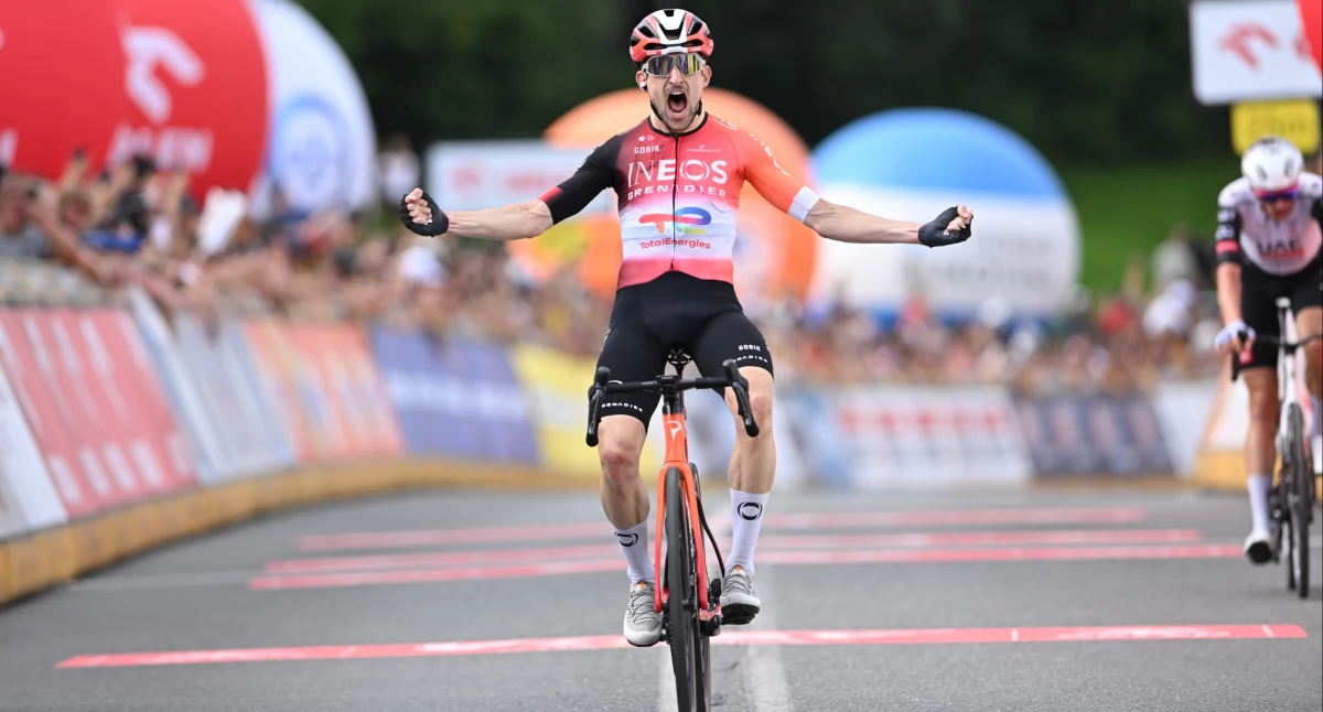 Victor Langellotti z pierwszym zwycięstwem w UCI WorldTour i koszulką lidera Klasyfikacji Generalnej ORLEN
