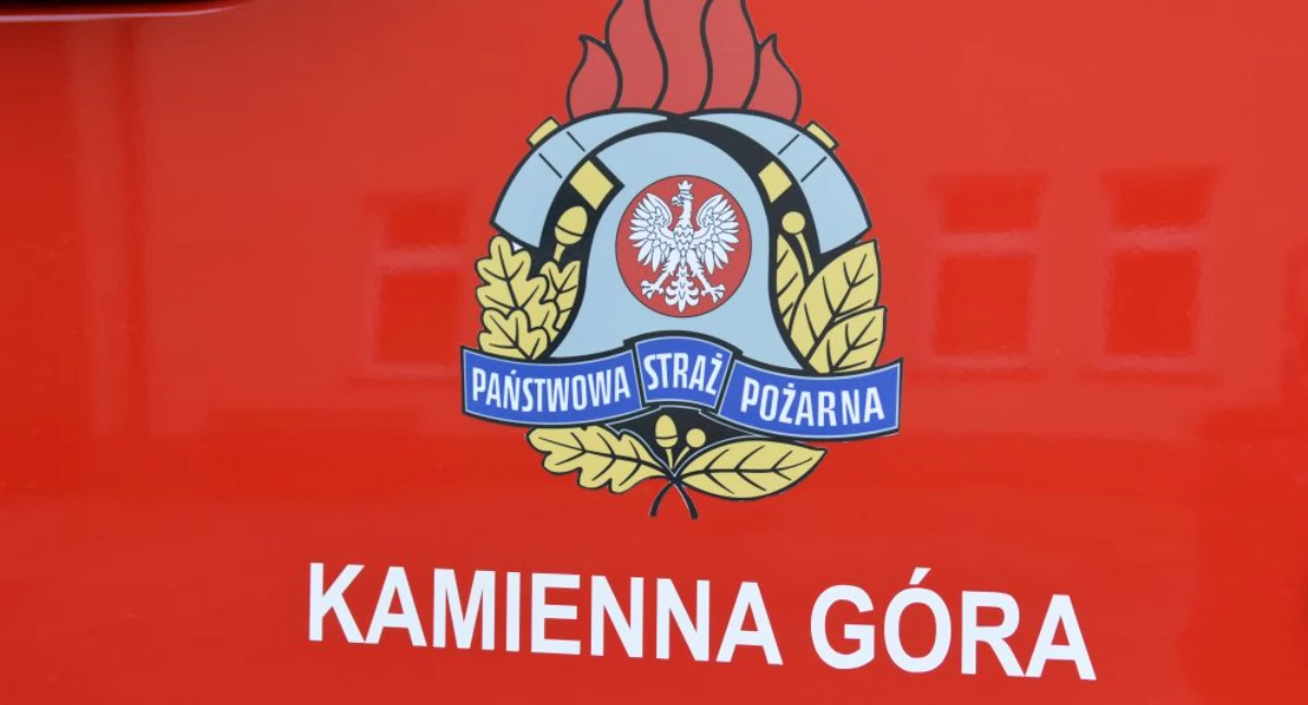 Kamiennogórski strażak ratował pasażera samolotu