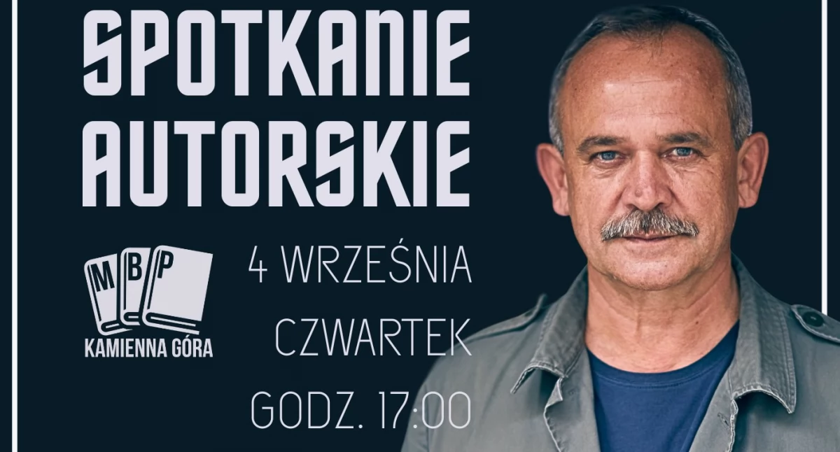 Wojciech Jagielski w kamiennogórskiej bibliotece