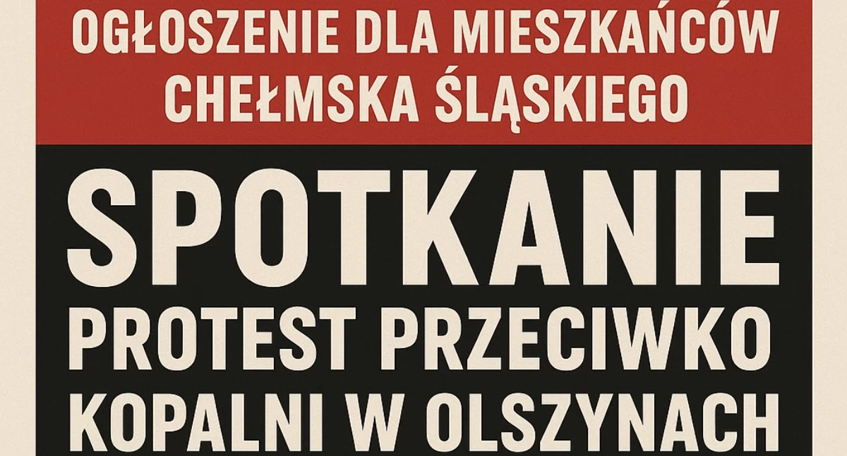 Spotkanie w sprawie kopalni