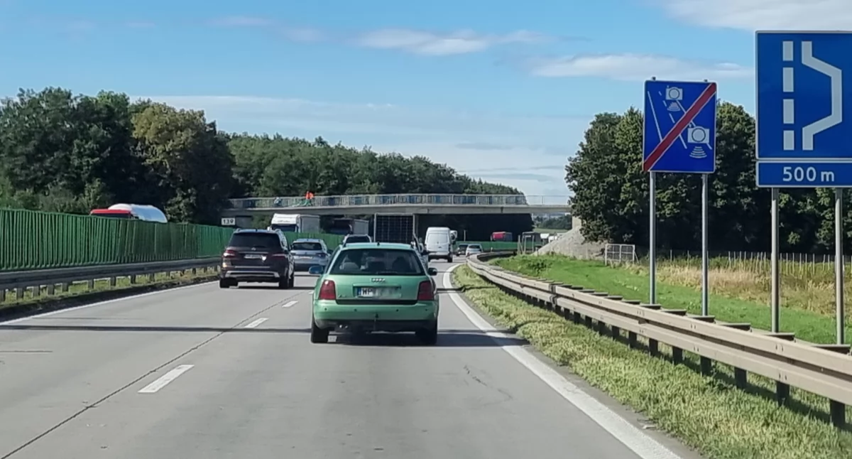 Kolejny odcinek z pomiarem prędkości na A4