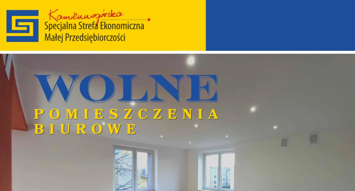 Wolne pomieszczenia biurowe