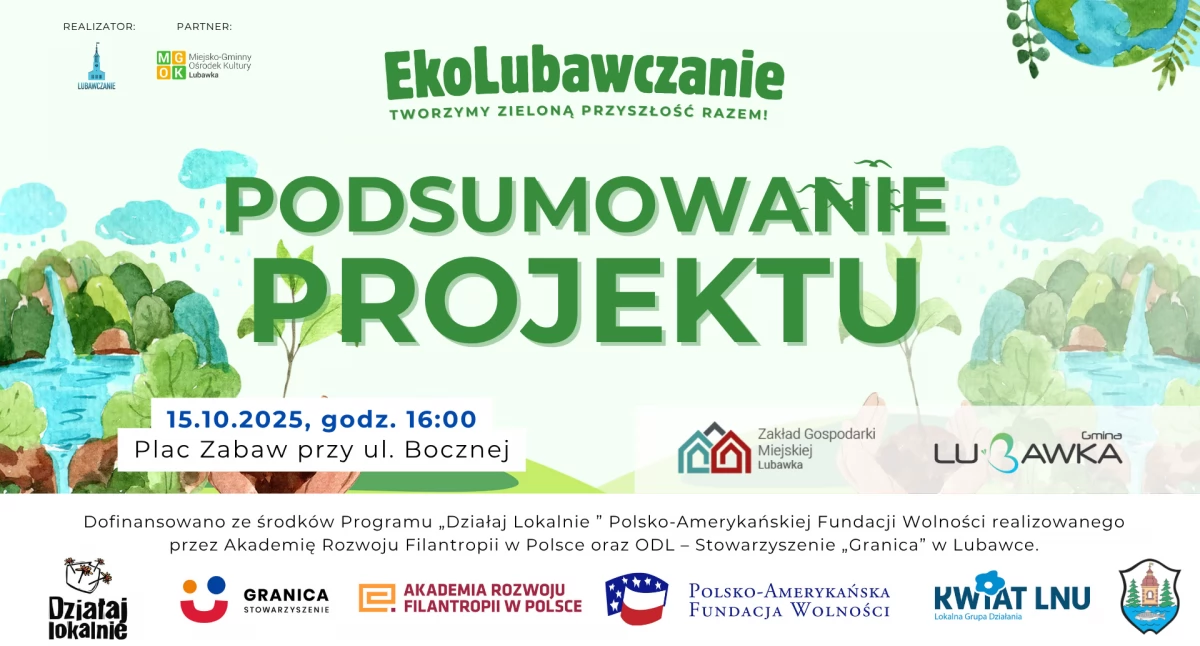 Podsumowanie projektu EkoLubawczanie