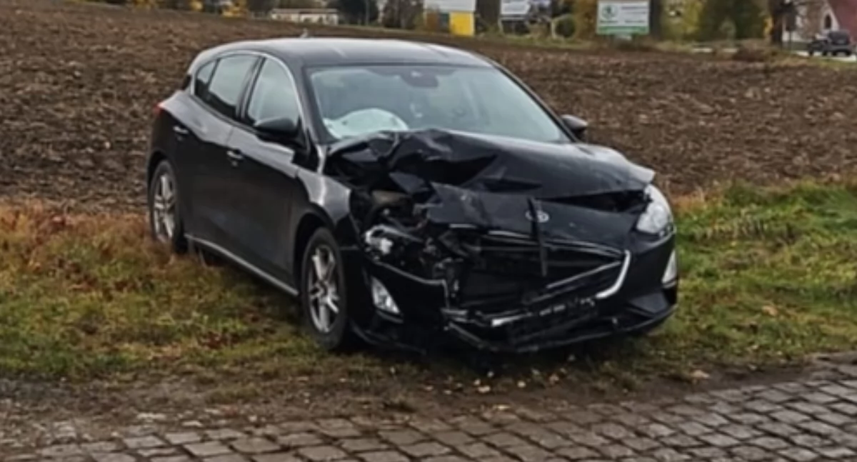 Kolejna kolizja na tym odcinku drogi