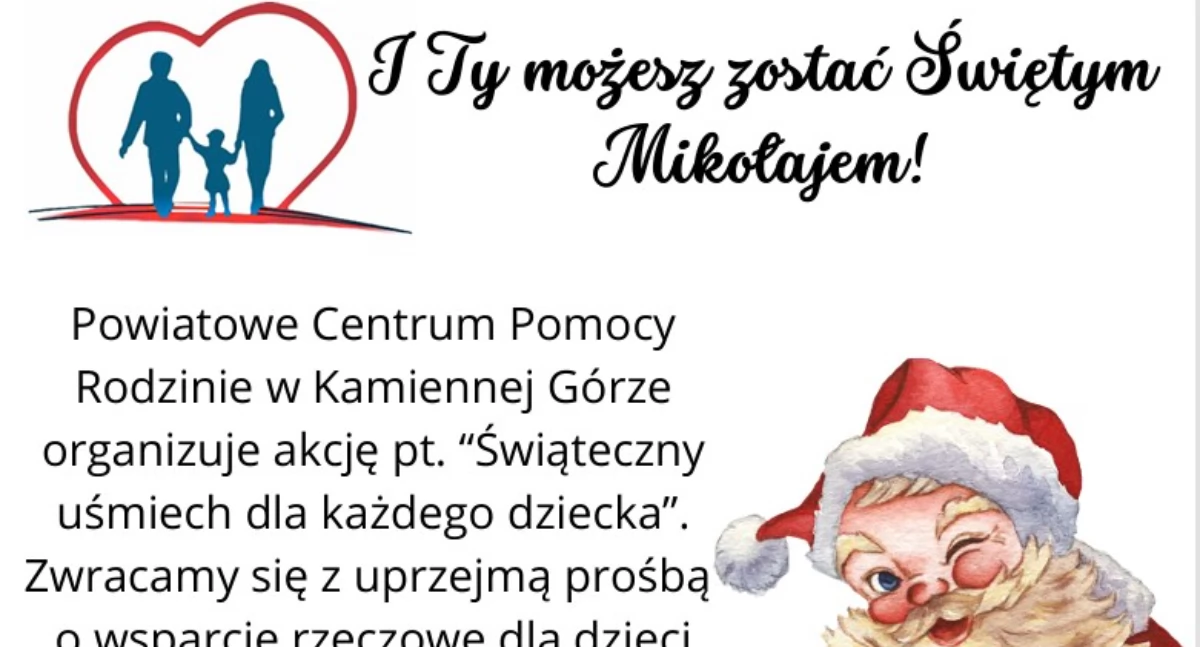 Mikołajkowa zbiórka dla dzieci