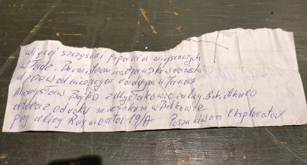 Pamiątki po eksploratorze