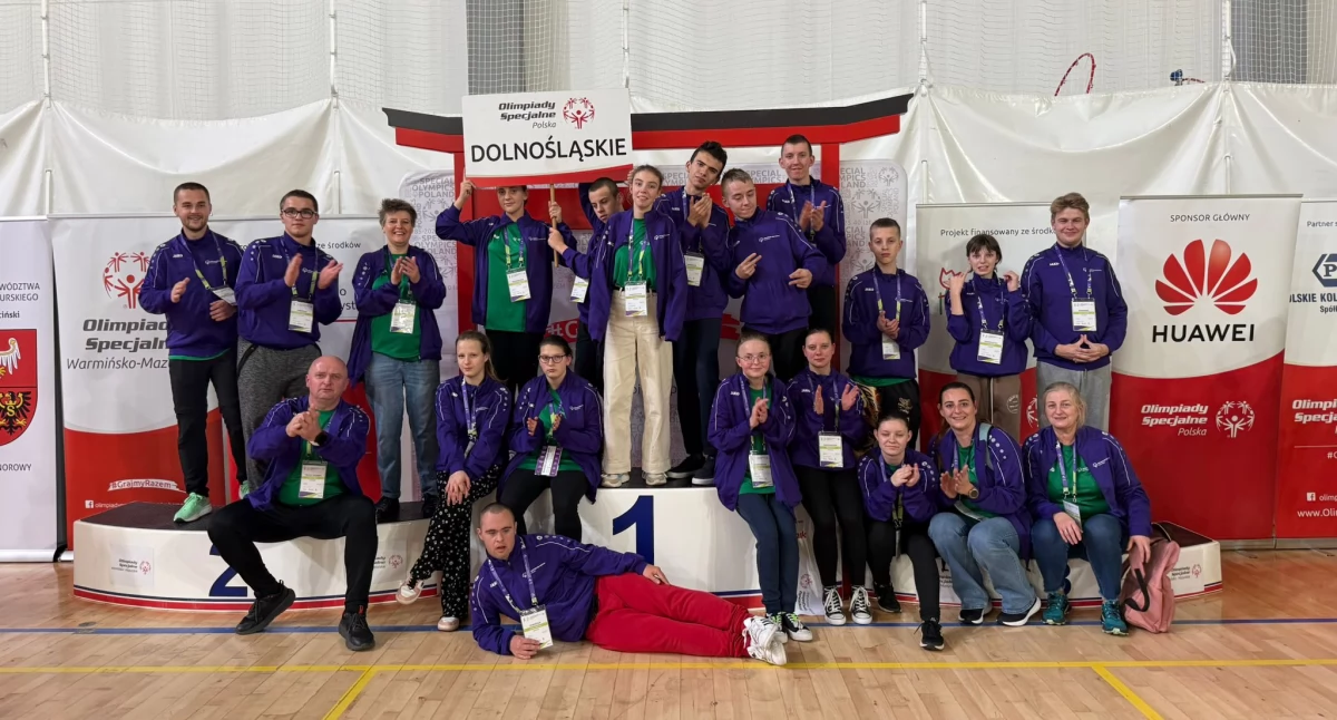 Sukces uczniów Zespołu Szkół Specjalnych na XI Ogólnopolskim Mityngu Gimnastycznym Olimpiad Specjalnych w Olsztynie