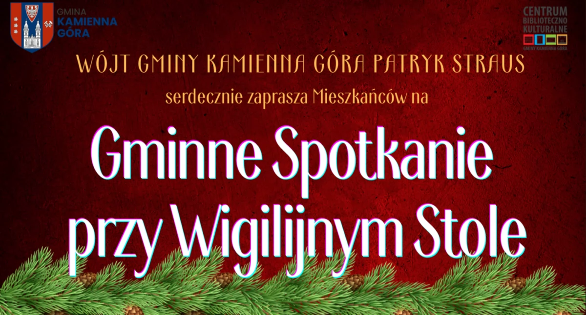 Gminne Spotkanie przy Wigilijnym Stole