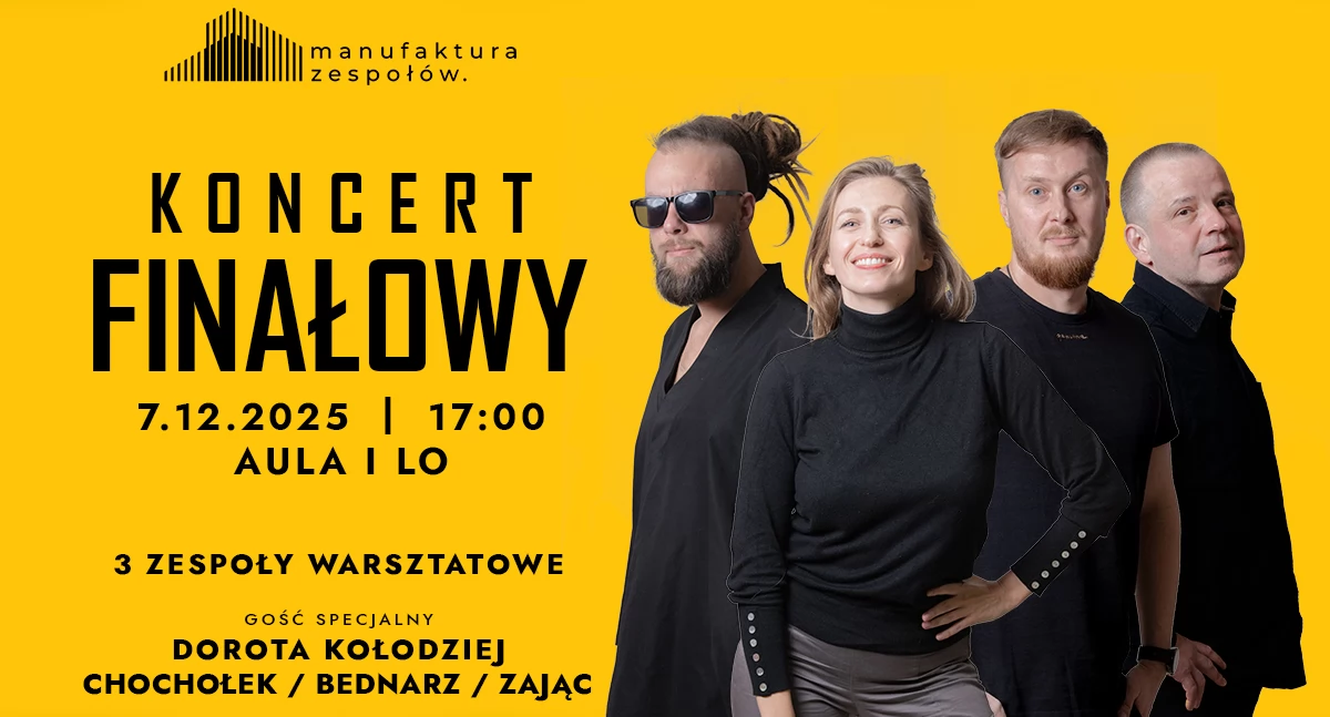 3 pokolenia świdnickich muzyków na finałowym koncercie Manufaktury Zespołów