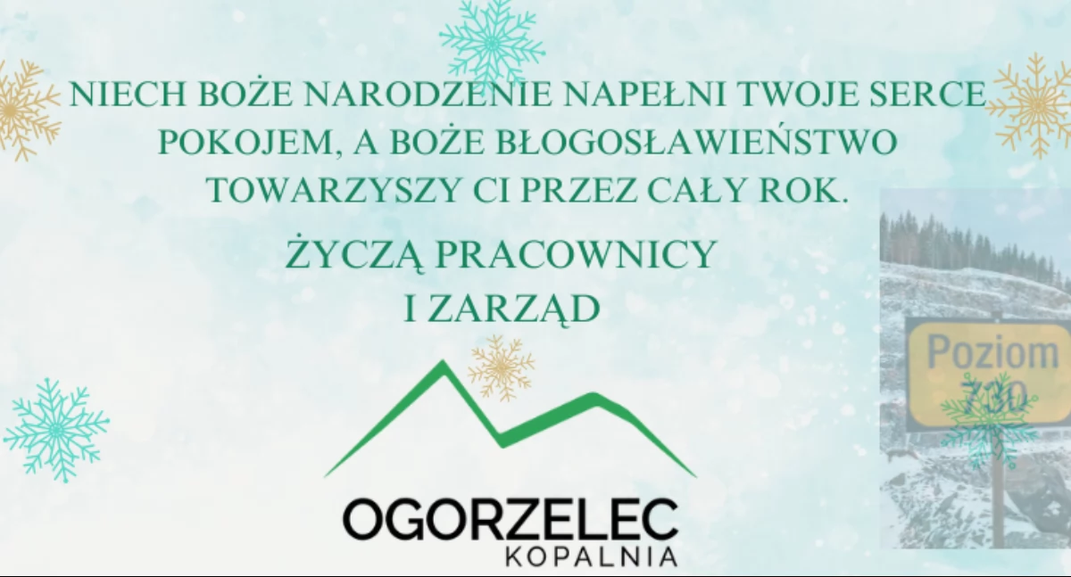 Życzenia - kopalnia Ogorzelec