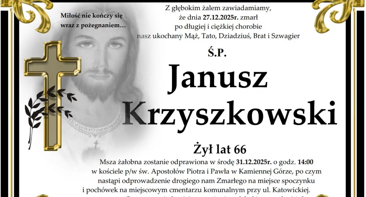 Pożegnanie - śp. Janusz Krzyszkowski