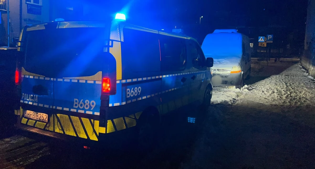 Ze stresu wjechał w inny samochód