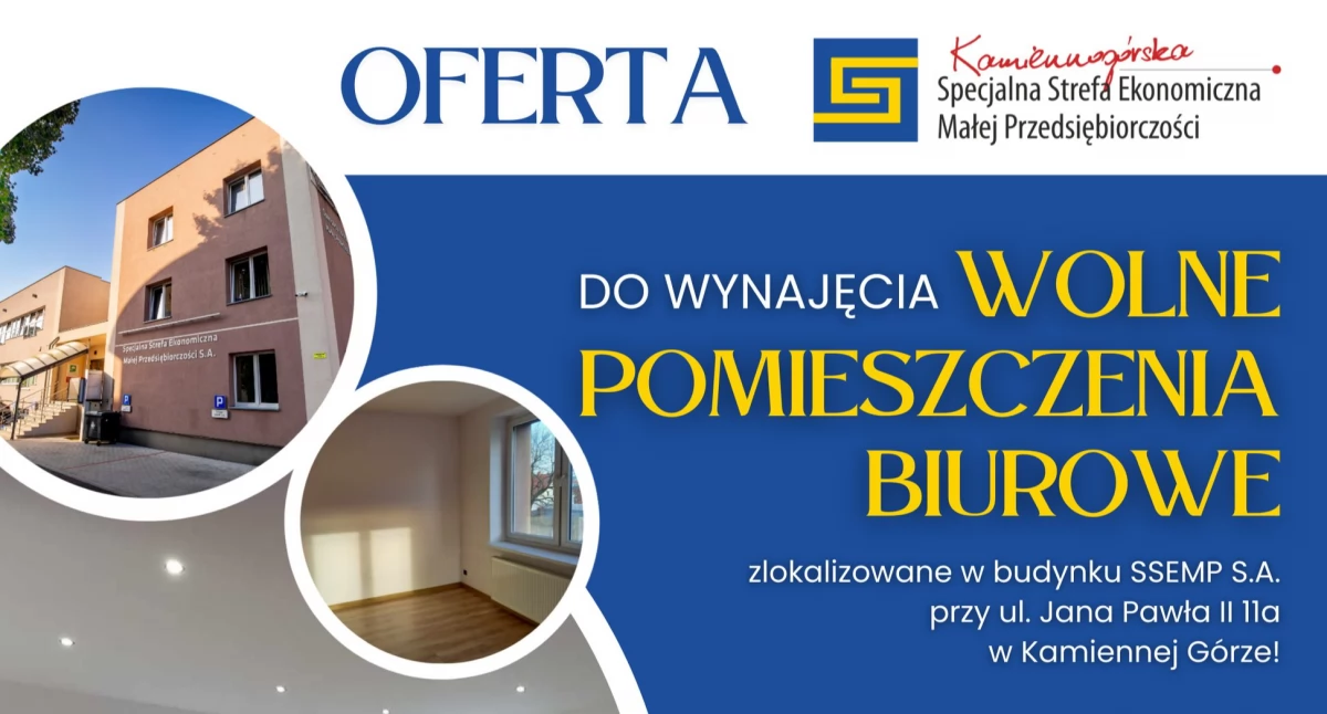 Biura do wynajęcia w centrum Kamiennej Góry!