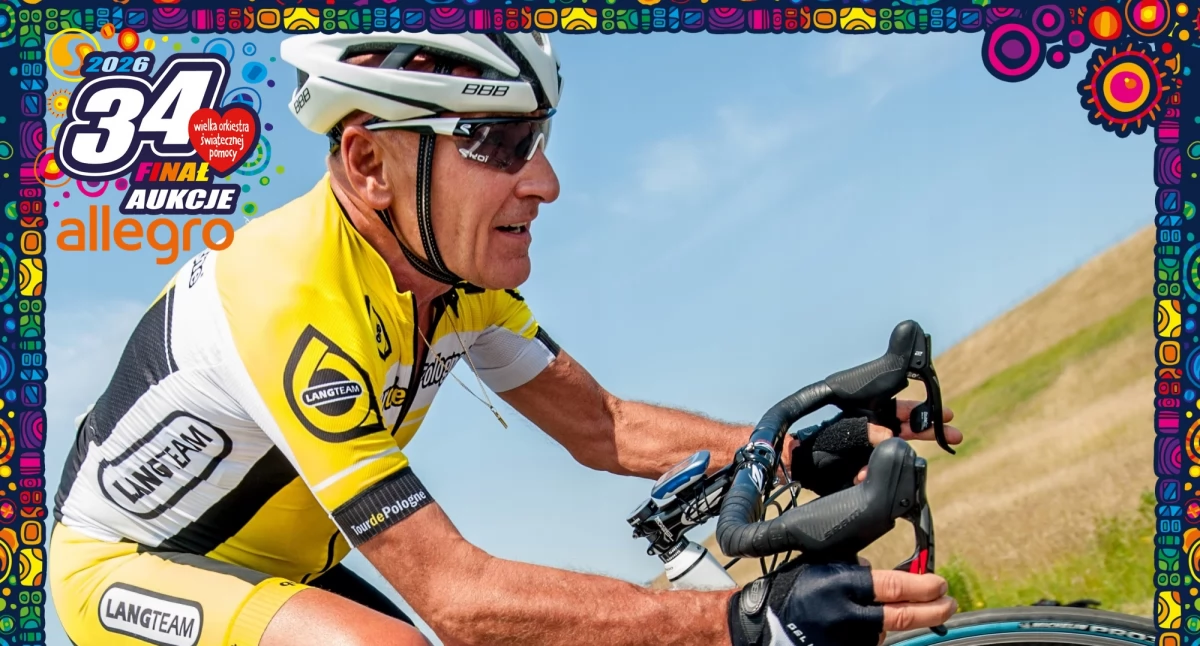 Czesław Lang dołącza do 34. Finału WOŚP – wyjątkowe doświadczenie podczas 83. Tour de Pologne!