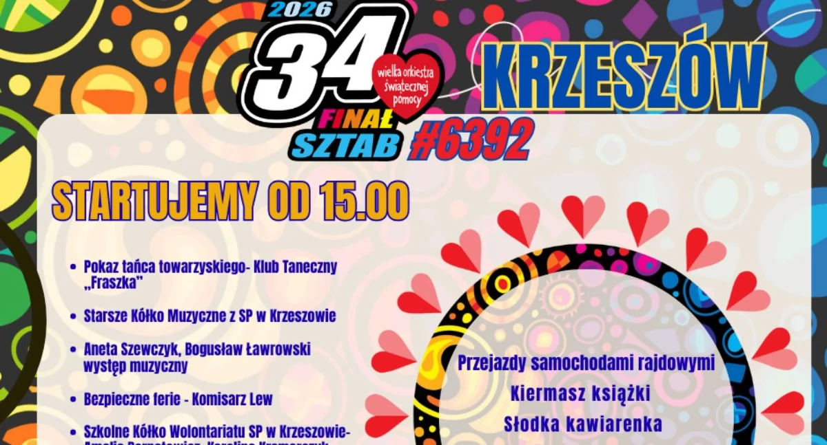 WOŚP w Krzeszowie i Pisarzowicach