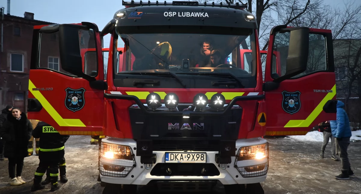 Czwarty wóz w OSP Lubawka