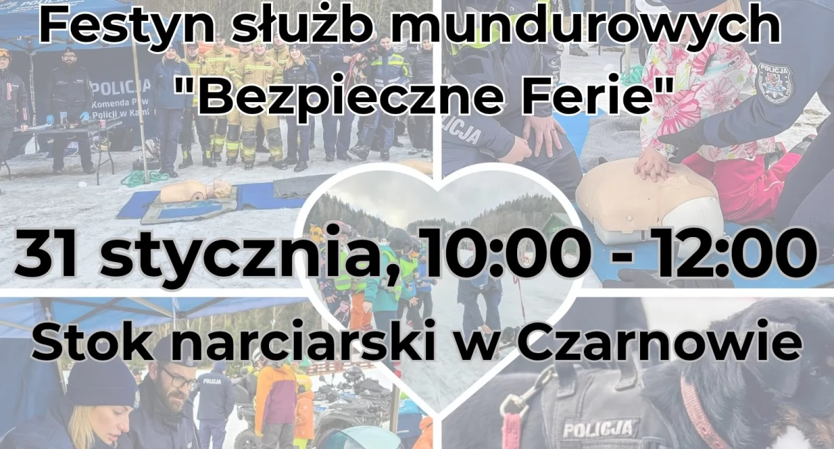 Bezpieczne Ferie - festyn służb mundurowych