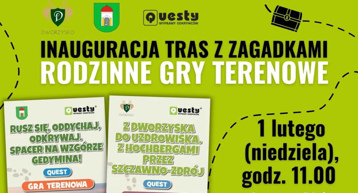 Rodzinne gry terenowe na otwarcie dolnośląskich ferii w Szczawnie Zdroju!